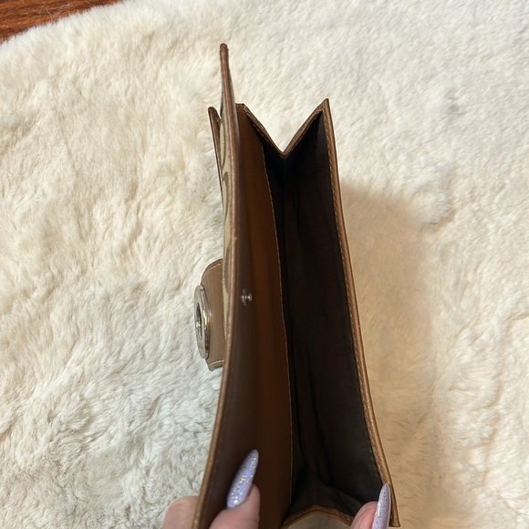 Coach Monogram Canvas Signure Turn Wallet - Picture 10 of 12